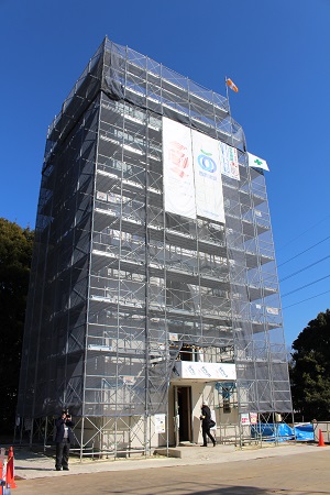 日本初の２×４木造６階建て、３月末に完成