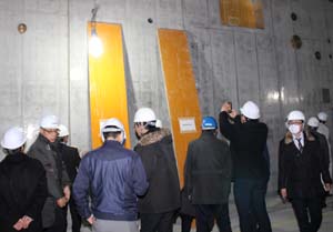 東京・銀座の大規模再開発事業で国産材型枠用合板を使用