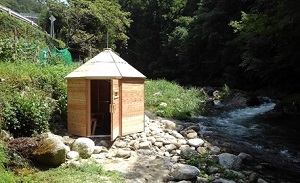 根羽村森組がフォレストガーデン＆木の布プロジェクト