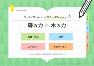 教材アプリ「クイズで知ろう！ゼロカーボン」を配信