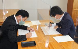 島根署と島根県が「林業技術の相互供与等に関する協定」結ぶ